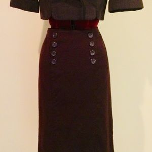 Deep Purple Skirt, size 8